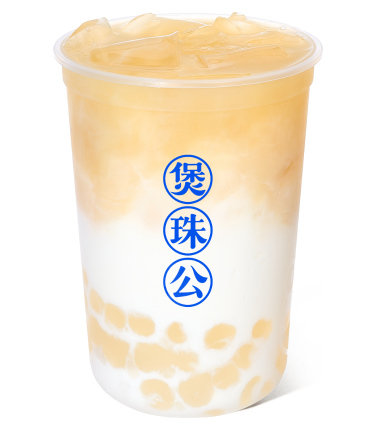 水果珍珠奶绿