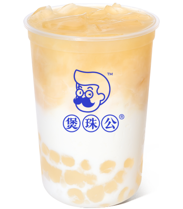 水果珍珠奶绿